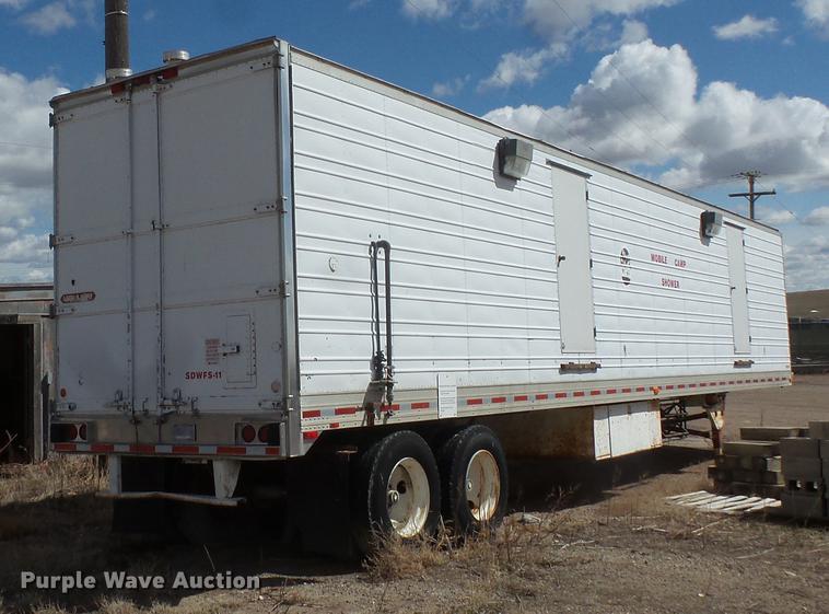 image for item DW9705 1987 Utility mobile shower van trailer