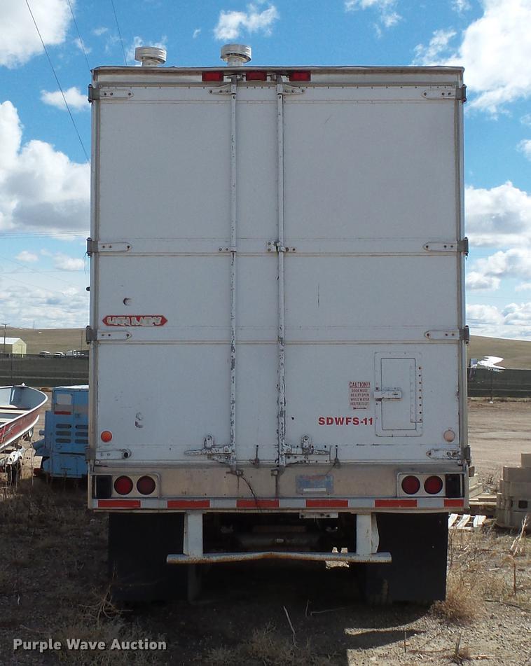 image for item DW9705 1987 Utility mobile shower van trailer