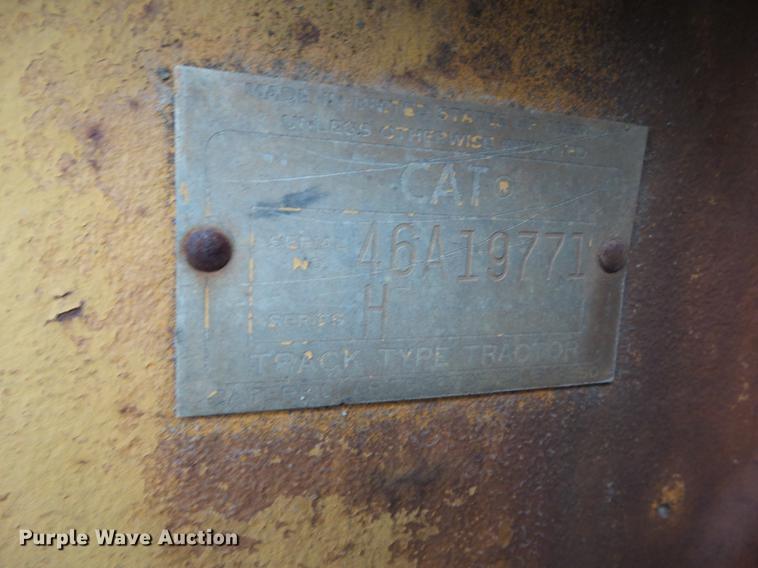 image for item DZ9318 1968 Caterpillar D8H dozer