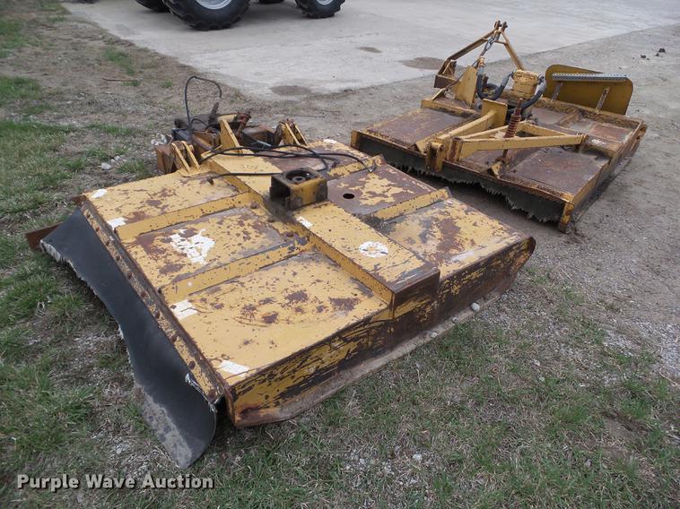 image for item DZ9320 Tiger side wing and rear rotary mowers