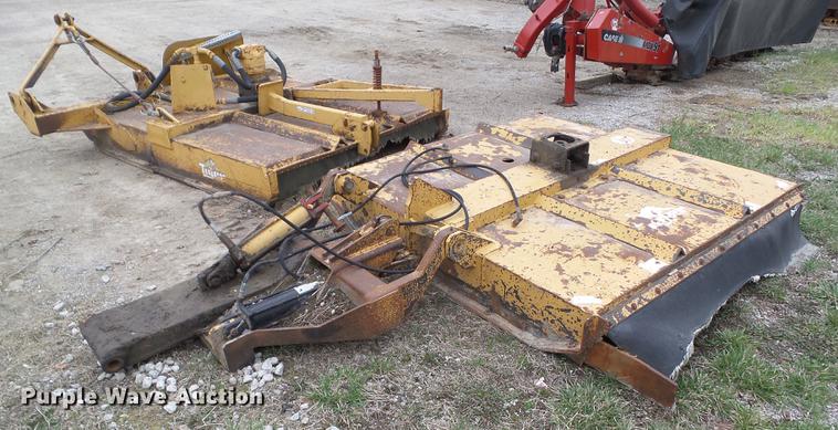 image for item DZ9320 Tiger side wing and rear rotary mowers