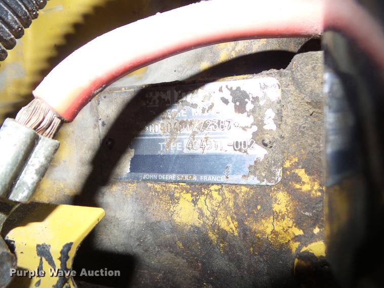 image for item DZ9322 1996 John Deere 6400 tractor