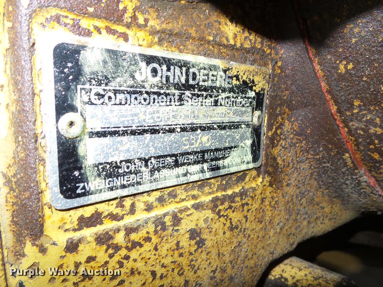 image for item DZ9322 1996 John Deere 6400 tractor