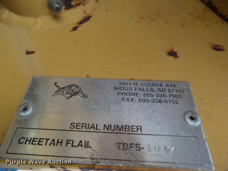 image for item DZ9325 Cheetah flail mower