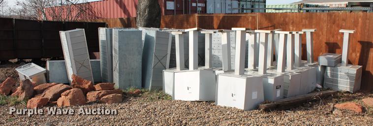 image for item DZ9862 (28) Florence Mfg. aluminum mailboxes