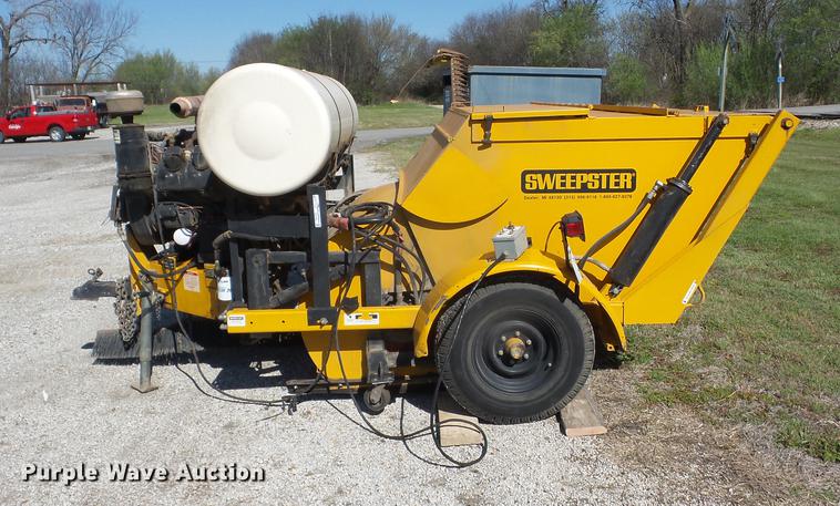 image for item EI9789 1990 Sweepster TP60GED street sweeper