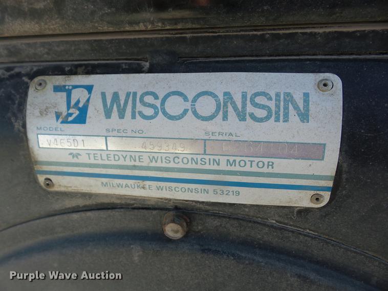 image for item EI9789 1990 Sweepster TP60GED street sweeper