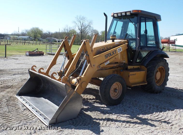 image for item EI9790 1996 Case 580L XT Series 2 landscape tractor