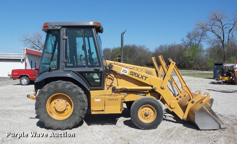 image for item EI9790 1996 Case 580L XT Series 2 landscape tractor