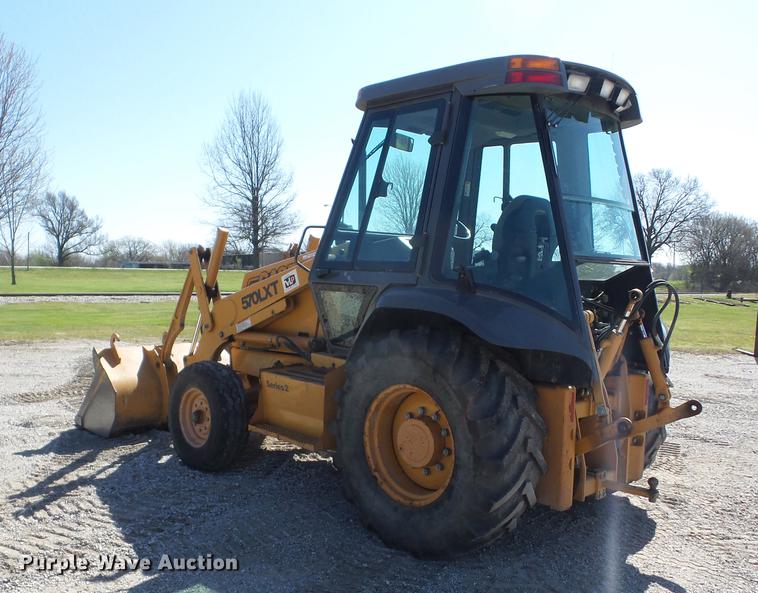 image for item EI9790 1996 Case 580L XT Series 2 landscape tractor