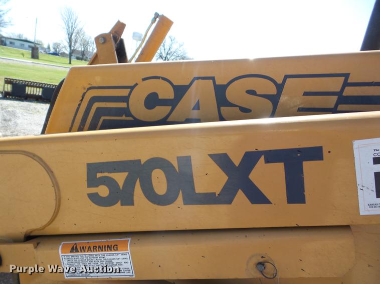 image for item EI9790 1996 Case 580L XT Series 2 landscape tractor