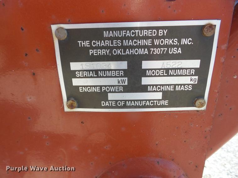 image for item EI9791 1997 Ditch Witch 5700 trencher