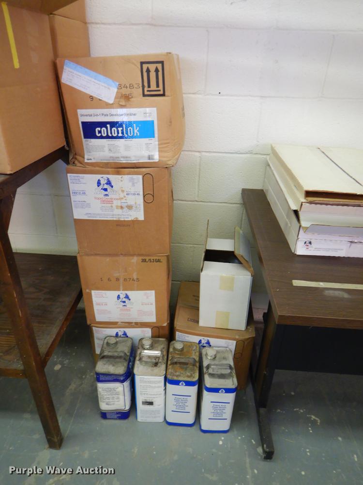 image for item EJ9996 Printing shop components