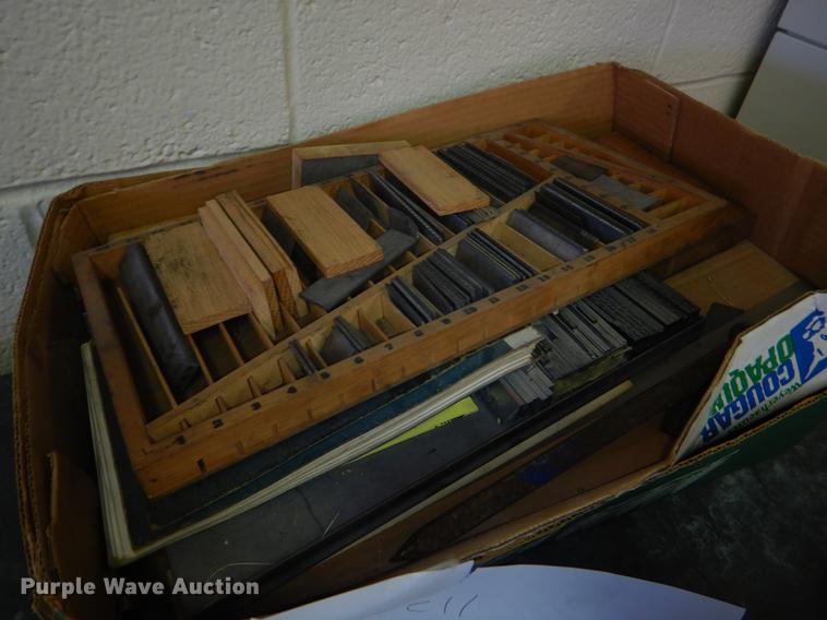 image for item EJ9996 Printing shop components