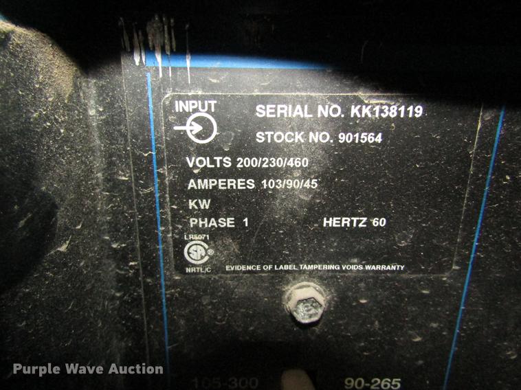 image for item EP9752 Miller Dialarc 250 AC/DC welder