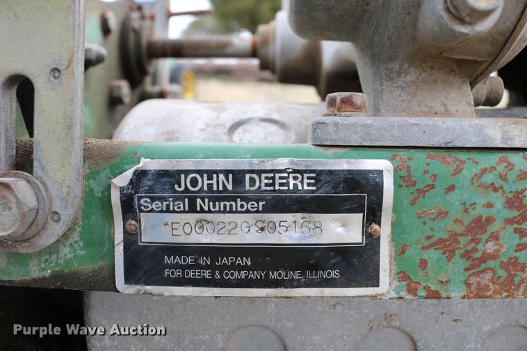 image for item EW9158 John Deere 22 greens mower