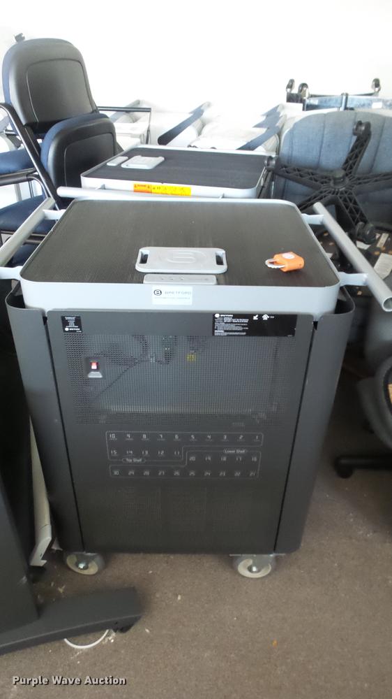 image for item EX9127 Approximately 50 laptop storage carts