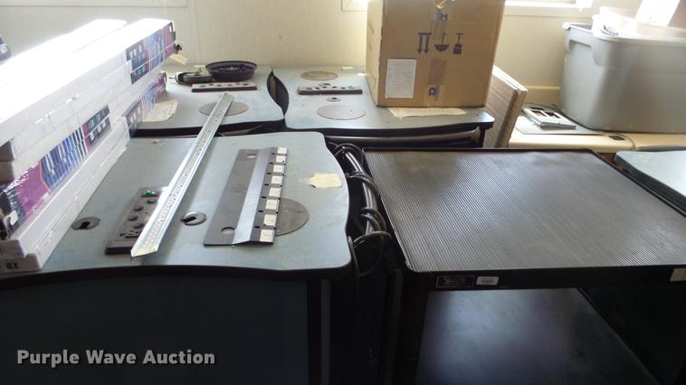 image for item EX9127 Approximately 50 laptop storage carts