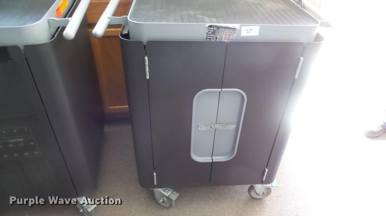 image for item EX9127 Approximately 50 laptop storage carts