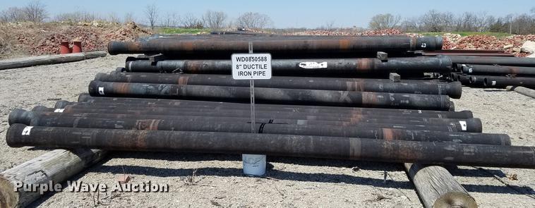 image for item G1117 (161) bell type ductile iron class 50 slip joint pipe