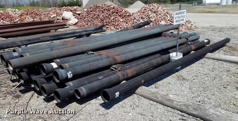 image for item G1118 (31) bell type ductile iron class 50 slip joint pipe