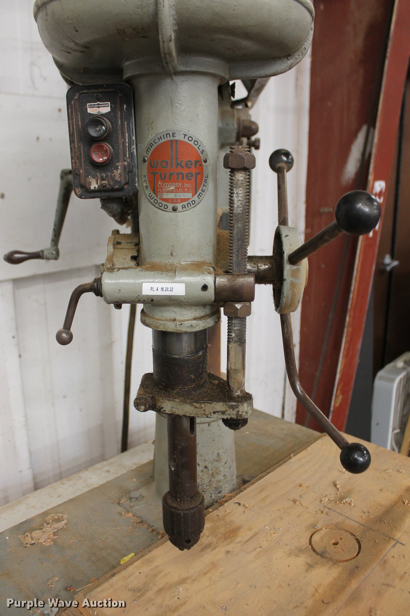 Walker Turner drill press in Edmond, OK Item DZ9864 sold Purple Wave
