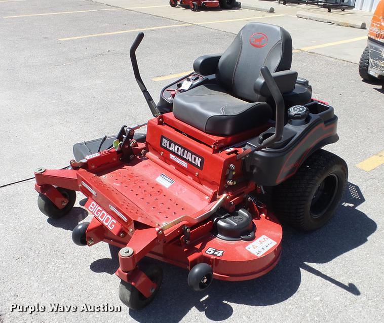 image for item EZ9500 Big Dog Black Jack ZTR lawn mower
