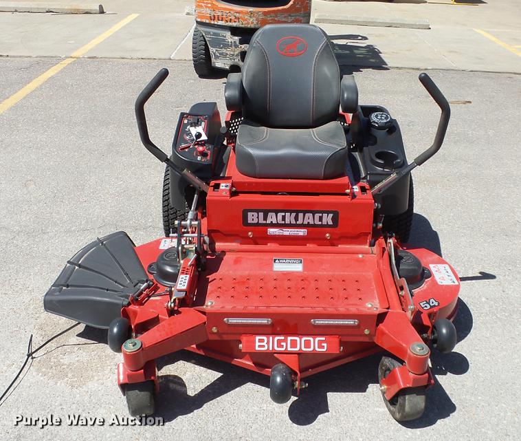 image for item EZ9500 Big Dog Black Jack ZTR lawn mower