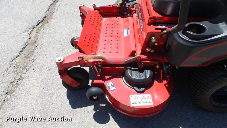 image for item EZ9500 Big Dog Black Jack ZTR lawn mower