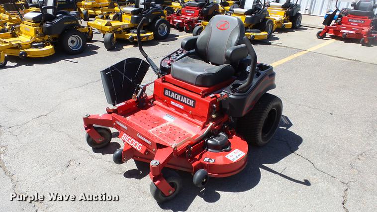 image for item EZ9501 Big Dog Black Jack ZTR lawn mower