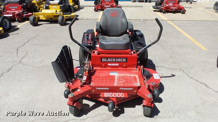 image for item EZ9501 Big Dog Black Jack ZTR lawn mower