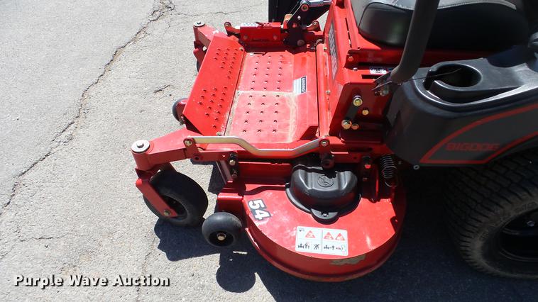 image for item EZ9501 Big Dog Black Jack ZTR lawn mower