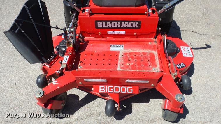 image for item EZ9501 Big Dog Black Jack ZTR lawn mower