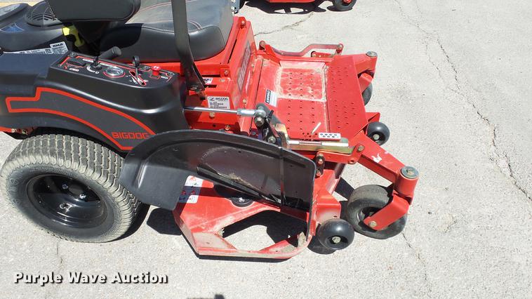 image for item EZ9501 Big Dog Black Jack ZTR lawn mower