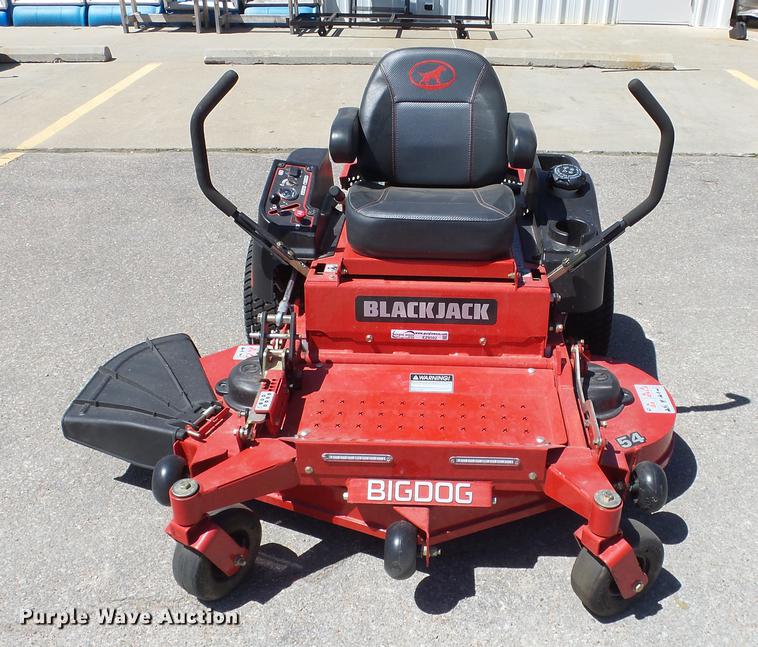 image for item EZ9502 Big Dog Black Jack ZTR lawn mower