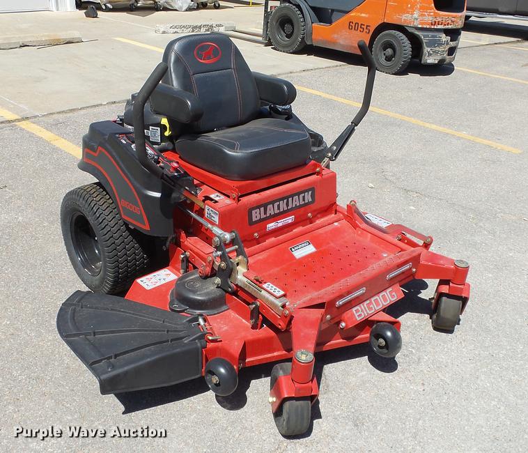 image for item EZ9502 Big Dog Black Jack ZTR lawn mower