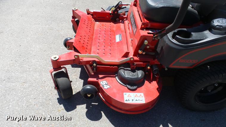 image for item EZ9502 Big Dog Black Jack ZTR lawn mower