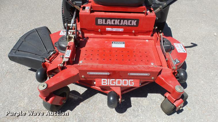 image for item EZ9502 Big Dog Black Jack ZTR lawn mower