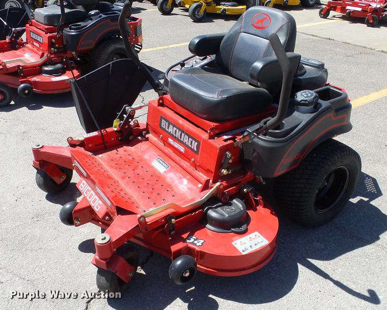 image for item EZ9503 Big Dog Black Jack ZTR lawn mower