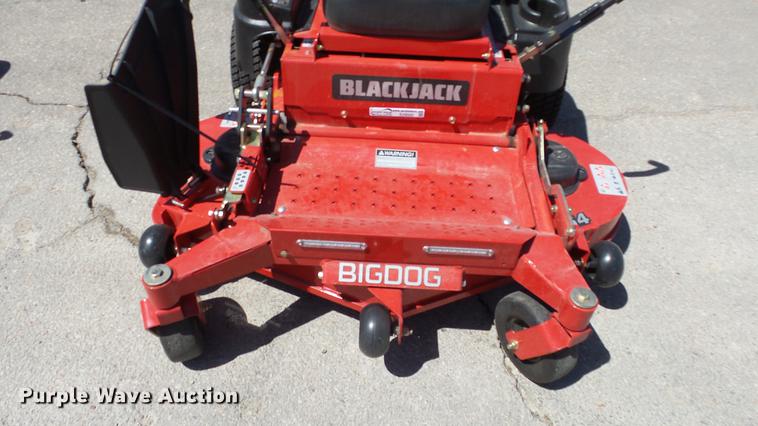 image for item EZ9503 Big Dog Black Jack ZTR lawn mower