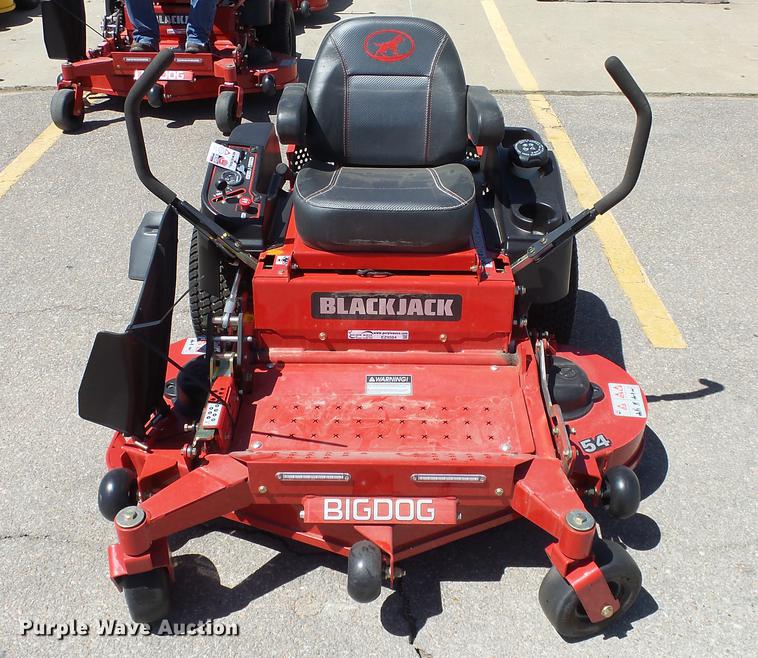 image for item EZ9504 Big Dog Black Jack ZTR lawn mower