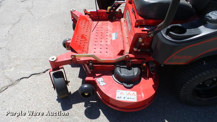 image for item EZ9504 Big Dog Black Jack ZTR lawn mower