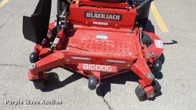 image for item EZ9504 Big Dog Black Jack ZTR lawn mower