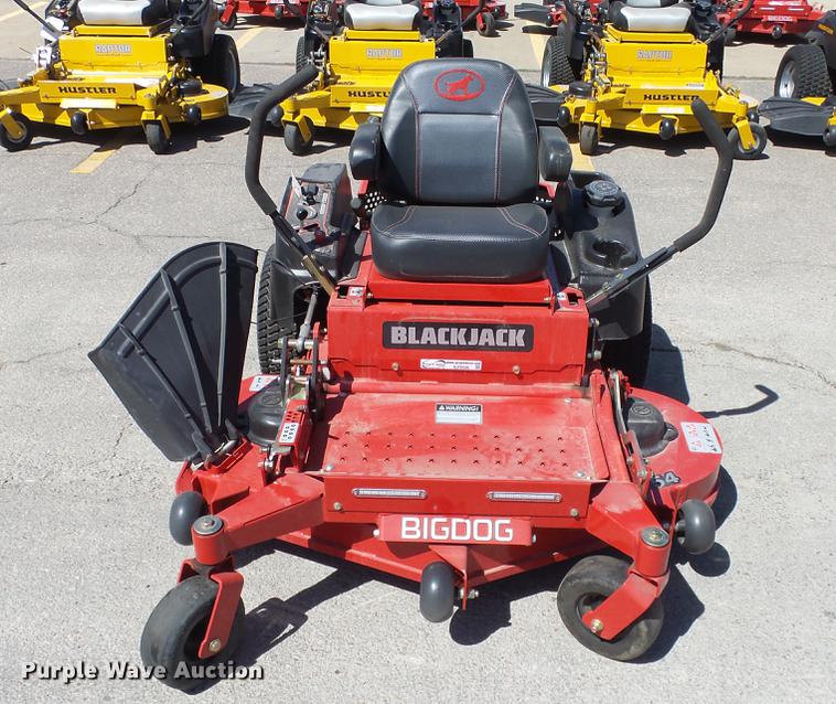 image for item EZ9506 Big Dog Black Jack ZTR lawn mower