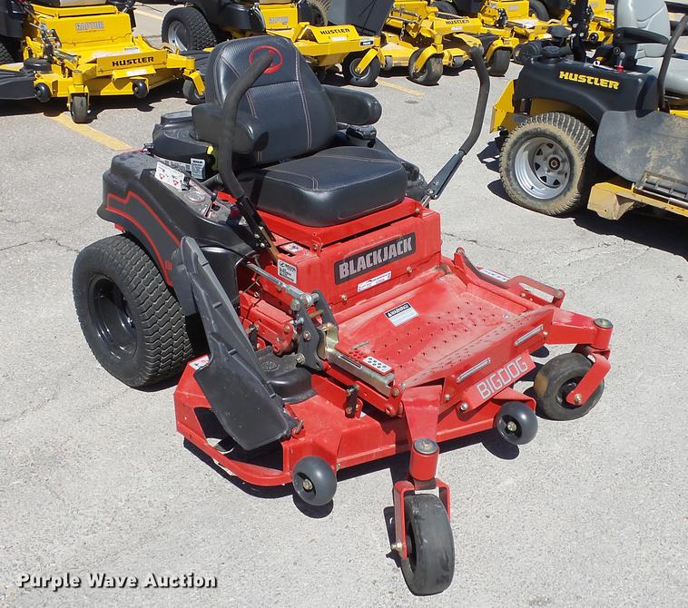 image for item EZ9506 Big Dog Black Jack ZTR lawn mower