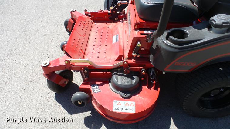 image for item EZ9506 Big Dog Black Jack ZTR lawn mower