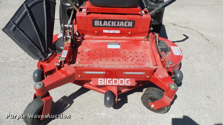image for item EZ9506 Big Dog Black Jack ZTR lawn mower