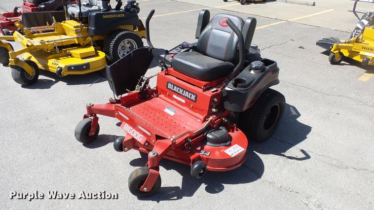 image for item EZ9507 Big Dog Black Jack ZTR lawn mower