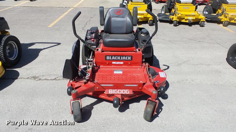 image for item EZ9507 Big Dog Black Jack ZTR lawn mower