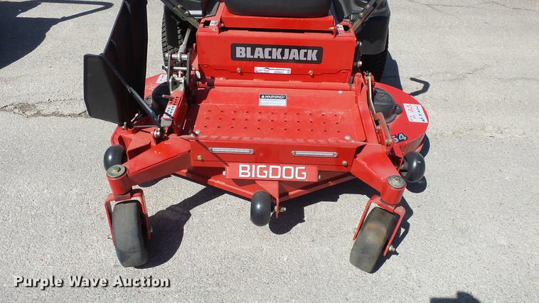 image for item EZ9507 Big Dog Black Jack ZTR lawn mower
